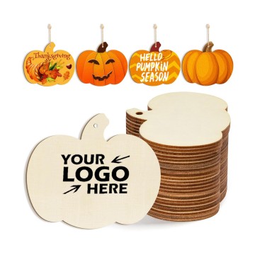 DiY Wooden Pumpkin Ornament